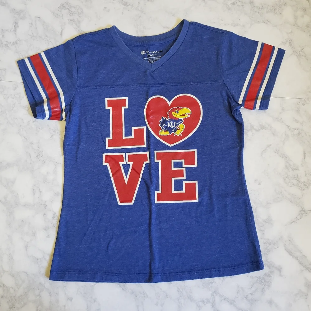 KU Jayhawks Shirt - Picture 1 of 6